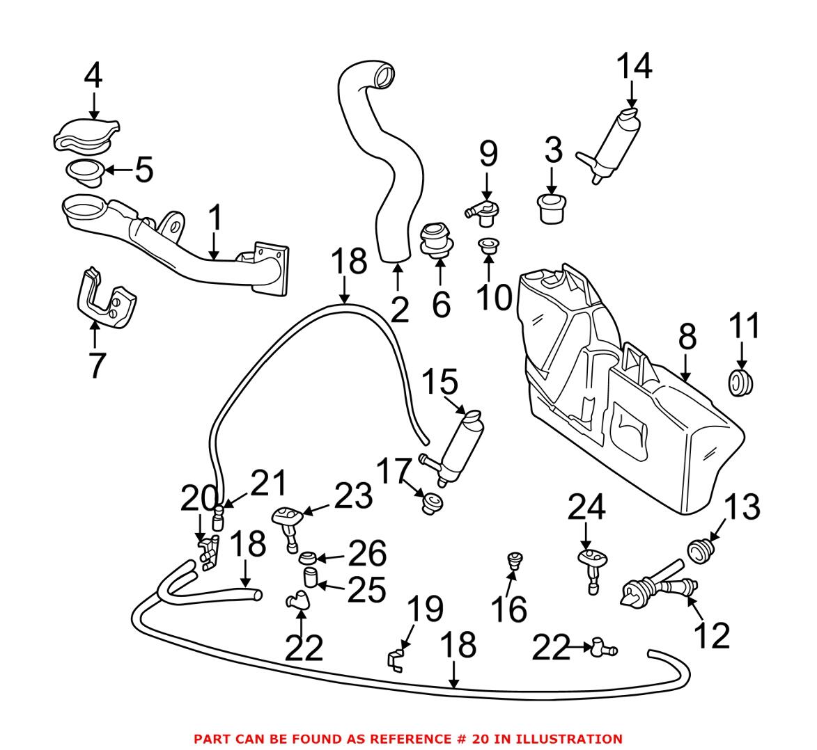 BMW Connector 61668360182